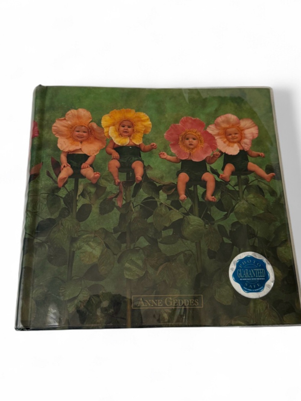 New deadstock Anne Geddes baby floral photo album y2k 2001 retro home decor